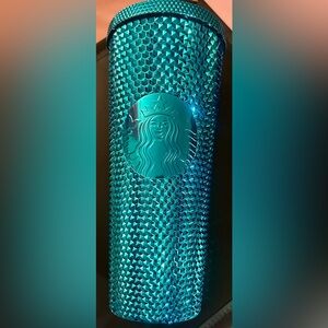 Starbucks Teal Textured Tumbler